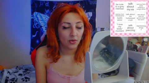 Snapshot of heavenlycreature chatting on May 18, 1:24 am Diana online show from May 18, 1:24 am
