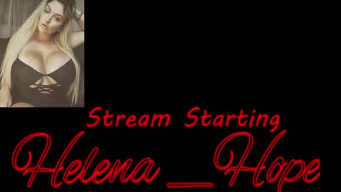 Helena Hope online show from September 27, 7:46 am
