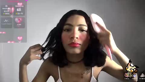 Helia Transfem and Amy online show from February 27, 1:28 pm