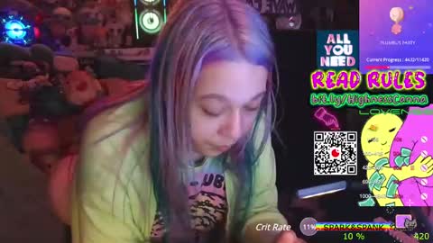 HiGHNESS CANNA online show from January 19, 7:04 pm