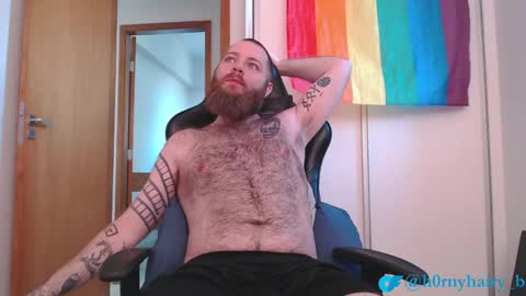 Snapshot of hornyhairy_bi chatting on May 3, 7:31 pm Harry online show from May 3, 7:31 pm