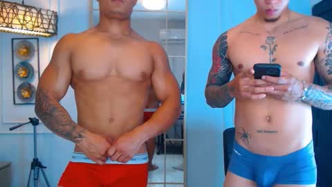 Hussain   aaron and Ekko online show from March 27, 7:57 pm