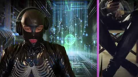 Snapshot of humandr0id chatting on February 4, 7:33 pm Humandroid online show from February 4, 7:33 pm