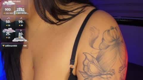 Snapshot of i_am_ari chatting on January 9, 1:50 am Ari online show from January 9, 1:50 am