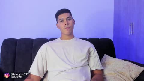 Snapshot of iamdylan777 chatting on December 21, 7:27 pm Dylan independent model online show from December 21, 7:27 pm