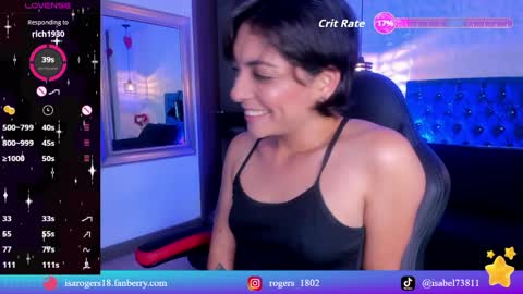 isabel  online show from April 7, 6:08 pm