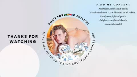 Lou  Peaches online show from April 19, 2:05 pm