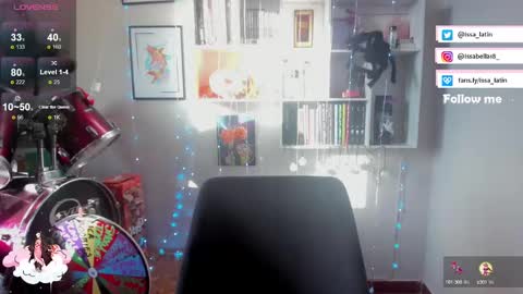 Snapshot of issa_latin chatting on December 11, 11:51 am INSTAGRAM issabella18   TWITTER issa latin online show from December 11, 11:51 am