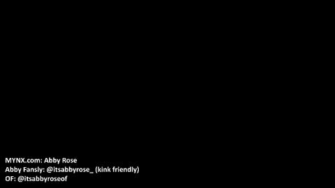 Abby Rose online show from January 17, 8:23 pm