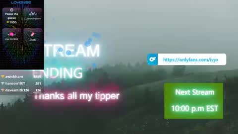 Ivy Nyxx online show from February 1, 12:40 am