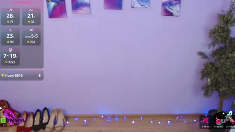 Queen of nylon  Victoria online show from December 22, 5:23 am