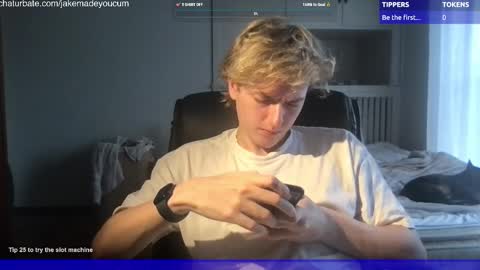 Snapshot of jakemadeyoucum chatting on February 11, 9:35 pm Jake Wallace online show from February 11, 9:35 pm