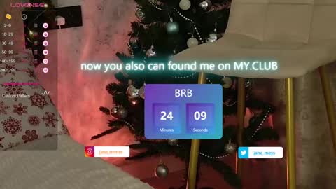 your kitty JANE roawww online show from December 17, 8:12 am