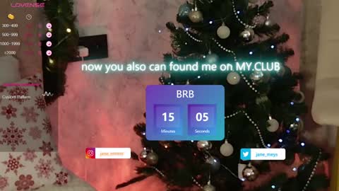 your kitty JANE roawww online show from December 21, 8:18 am