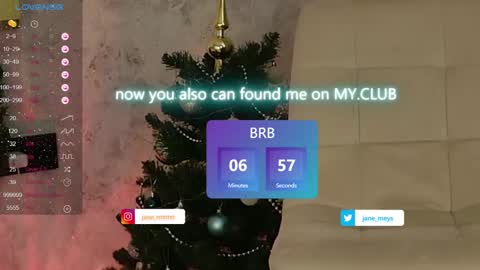 your kitty JANE roawww online show from December 30, 11:59 am