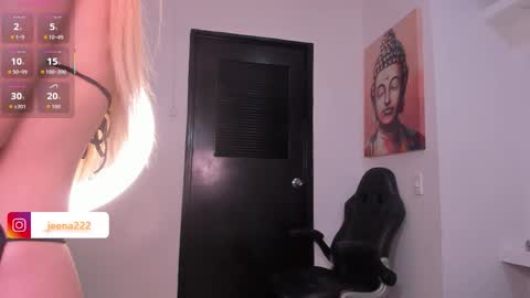 JEENA  online show from November 8, 12:05 pm