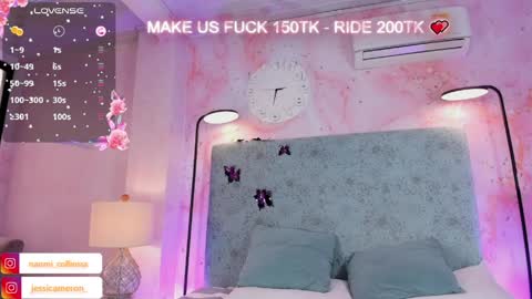 JESSI AND NAOMI online show from March 31, 7:58 pm