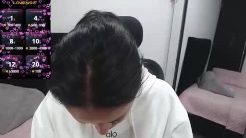 Snapshot of jjulietha95 chatting on October 23, 2:11 am Julieta online show from October 23, 2:11 am