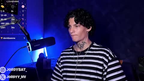 Snapshot of jordybatt chatting on March 12, 2:52 am JORDY online show from March 12, 2:52 am