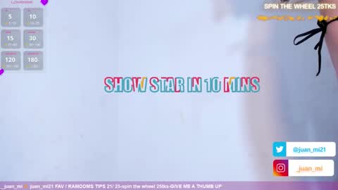 Juan Miguel online show from December 21, 10:00 am