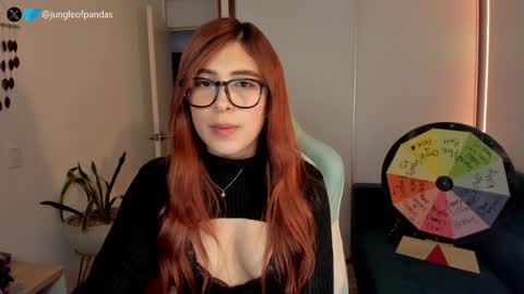 Snapshot of jungleofpandas chatting on December 9, 1:07 am Call me Sussy  online show from December 9, 1:07 am