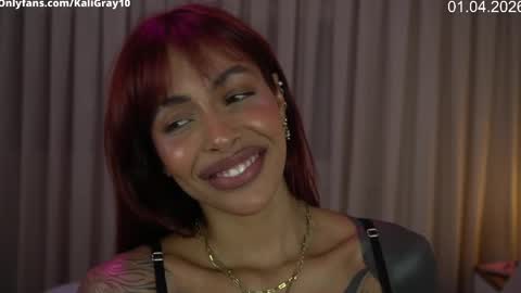 kaligray10 online show from April 1, 8:39 pm
