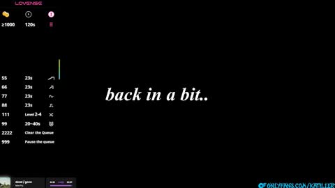 Katie online show from February 15, 5:20 pm