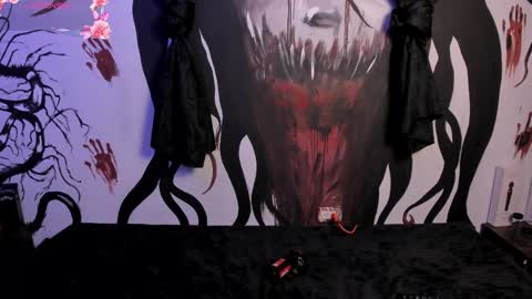 Snapshot of kylie_foxx1 chatting on February 27, 1:05 am submissive demon Please help me to reach 500 thumbs up online show from February 27, 1:05 am