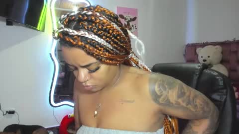 Snapshot of ladydanniela chatting on February 2, 12:20 am leidy daniela online show from February 2, 12:20 am