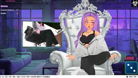 Lana The Virus online show from March 25, 2:12 pm