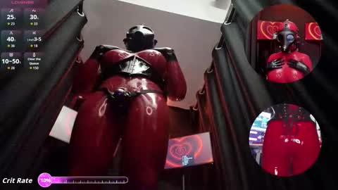 Snapshot of latexrubydoll chatting on September 30, 1:21 am Latex Ruby online show from September 30, 1:21 am