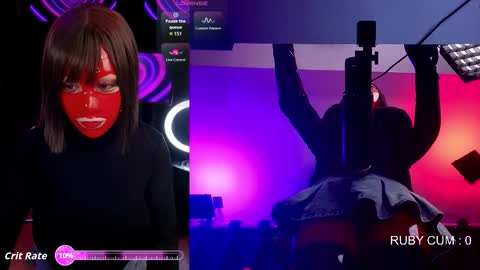 Latex Ruby online show from February 23, 3:15 am