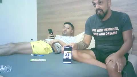 Snapshot of latingaycouple01 chatting on February 26, 12:09 am latingaycouple01 online show from February 26, 12:09 am