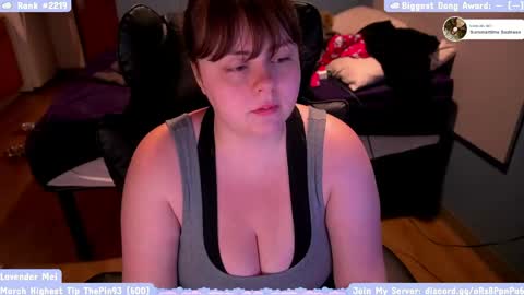 LavenderMei online show from April 3, 4:05 pm