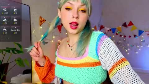 Snapshot of lavenly chatting on October 5, 7:50 am Melissa online show from October 5, 7:50 am