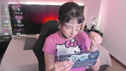 Snapshot of lilameow222 chatting on February 10, 11:03 am Lila online show from February 10, 11:03 am