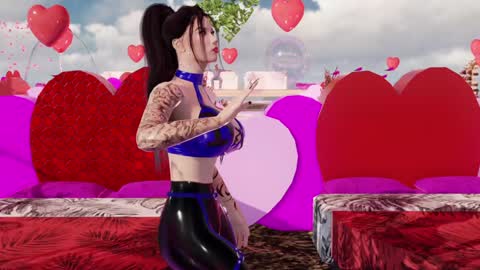 Snapshot of lilymistress chatting on February 9, 2:28 am Lily online show from February 9, 2:28 am