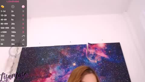 Snapshot of lisamusee chatting on March 12, 9:45 pm Lisamuse online show from March 12, 9:45 pm