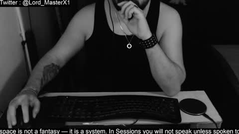 lord_masterx online show from April 7, 8:20 pm