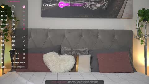 LoretteLorena online show from February 10, 8:10 pm