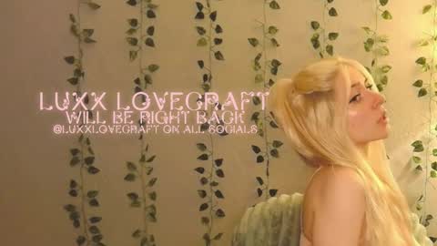 Luxx Lovecraft online show from December 29, 11:39 pm