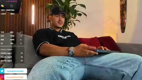 LUCA SANTOS online show from March 8, 12:30 am