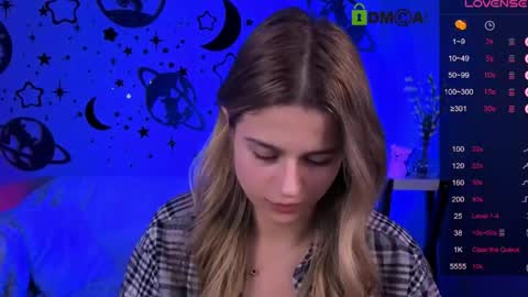 Snapshot of luckybabymeow chatting on April 21, 2:48 am Mila Sweetheart online show from April 21, 2:48 am