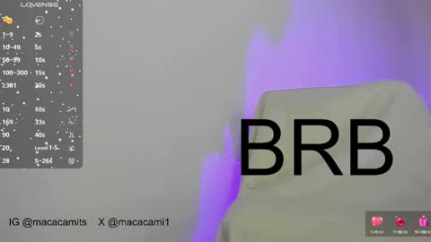 cami  online show from February 20, 10:48 pm