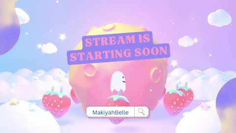 MakiyahBelle online show from April 20, 6:27 am