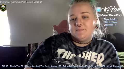 ManicPixiePop online show from February 23, 5:21 pm