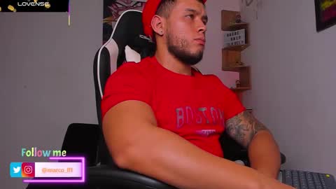 Snapshot of marco_diaz1 chatting on February 1, 12:20 am Marco Diaz online show from February 1, 12:20 am