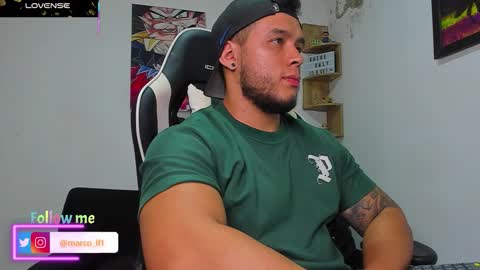 Snapshot of marco_diaz1 chatting on February 4, 1:33 am Marco Diaz online show from February 4, 1:33 am