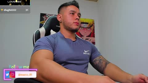 Snapshot of marco_diaz1 chatting on June 10, 12:44 am Marco Diaz online show from June 10, 12:44 am