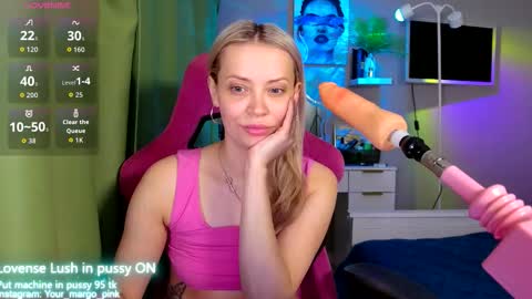 Snapshot of margohotty chatting on October 13, 7:08 am Margo for you online show from October 13, 7:08 am